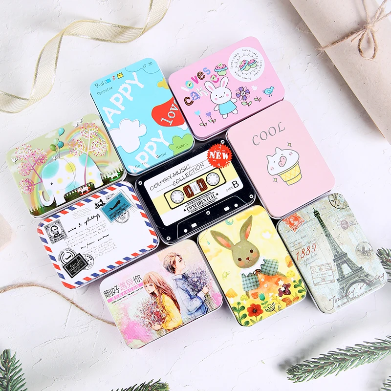 

90 sticks Iron Box Extended Colored Matches High-end Personality Vintage Vintage Scented Candles Dedicated Match Romantic Gifts