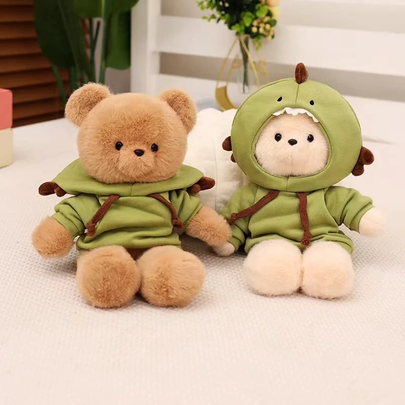 Kawaii 40-50 см мультфильм Коричневый Белый Медведь Косплей Акула искусственная