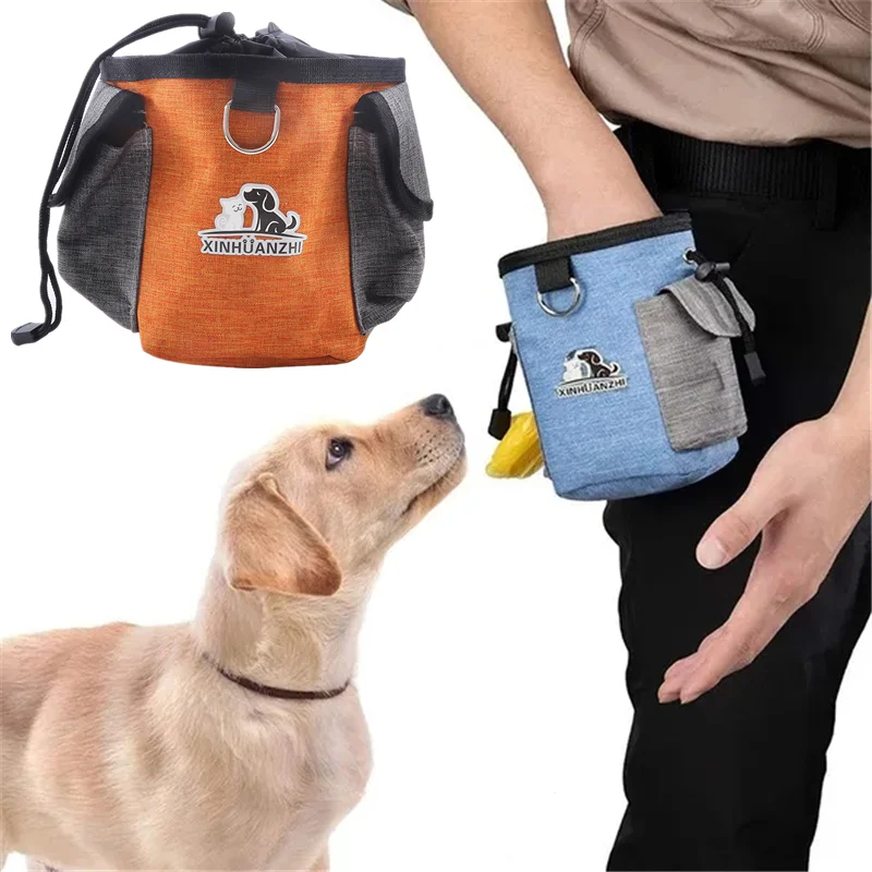 

Portable Dog Treat Bag Outdoor Dog Treat Pouch for Training Feeding Bag Large Capacity Pet Trainer Waist Bag for Dog Snacks