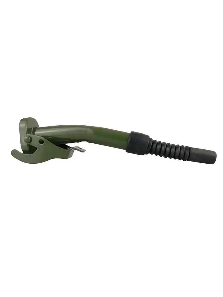 

Metal Spout Flexible Durable Pouring Spout with Free Fuel Nozzel for 5/10/20L Gerry Jerry Cans Dark