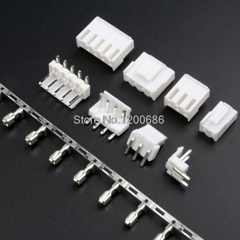 

VH3.96 90 Degree Connector 3.96mm 2P 3P 4P 5P 6P 7P 8P 9P 10P Connectors Socket + Bend Pin Plug + Terminals