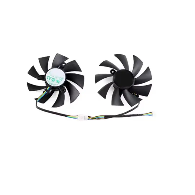 Фото A13E-Для ZOTAC GA92A2H 2 шт. 87 мм охлаждающий вентилятор для GTX 1660 Ti RTX 2060 2070 SUPER мини-вентилятор для видеокарты GFY09215M12SPA №3