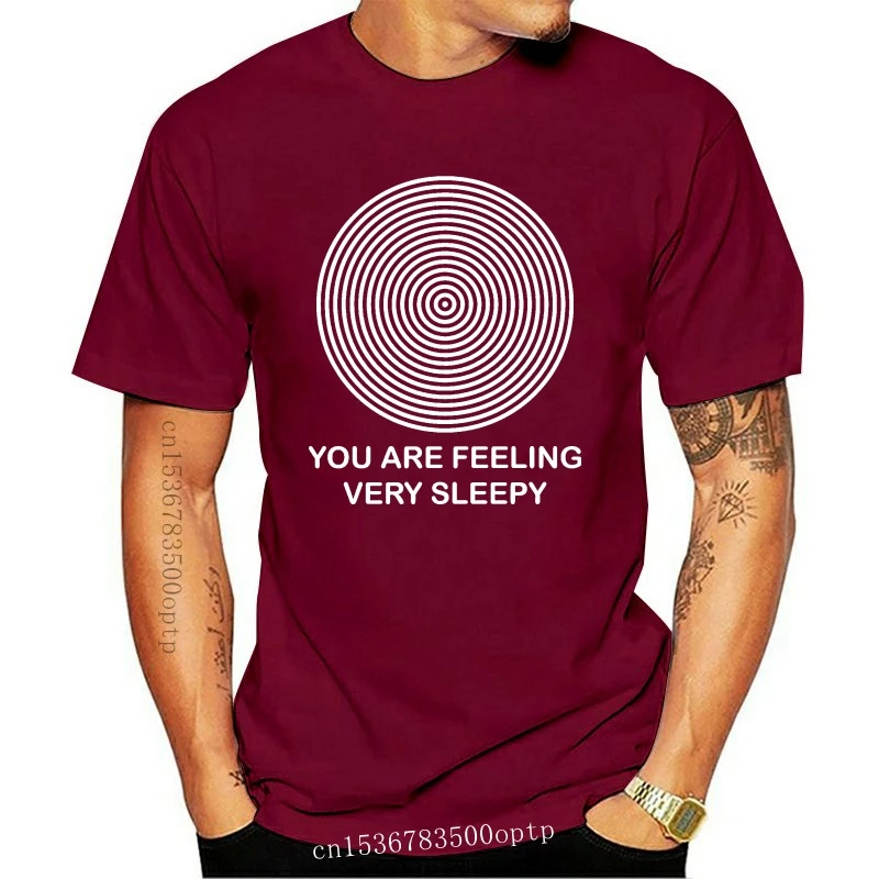

Camiseta de manga corta para hombre, camisa con estampado de talla grande, ropa de verano, divertida, hipnótica, 2020