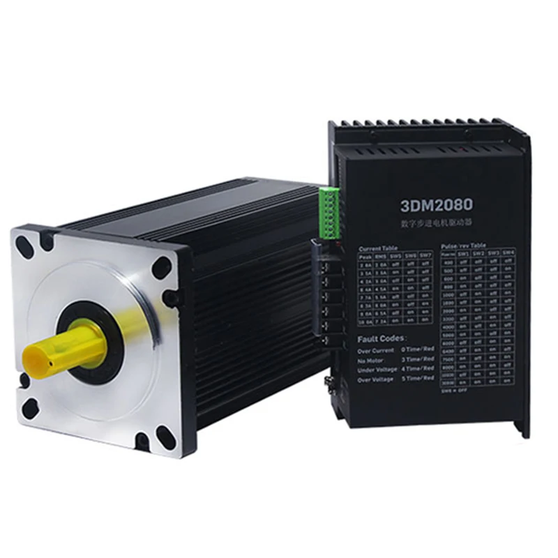 

Tier: High Potential Seller Warranty 2 Years 130BYG350D stepper motor 220V + HB2273 Driver 130 type 3-phase stepper servo driver