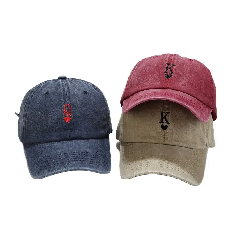 

LDSLYJR 2022 хлопок буквенная вышивка бейсболка кепка регулируемые бейсболки для мужчин и женщин 01