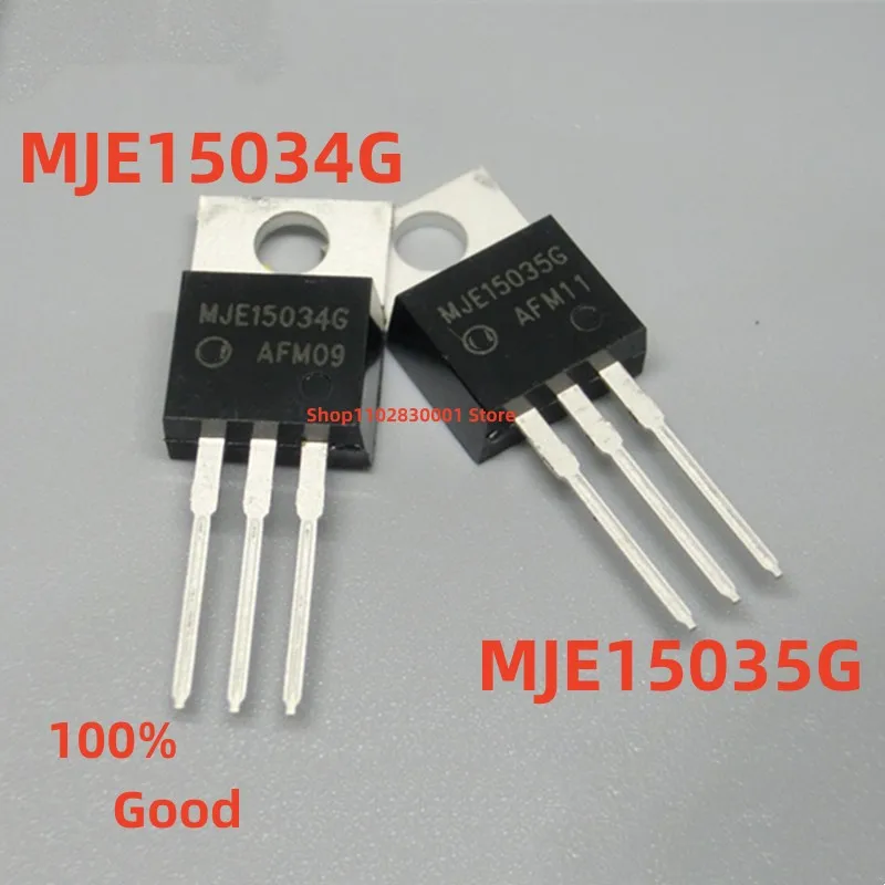 (10 + 10)10 пар, новинка, оригинальный MJE15034G MJE15035G TO-220, без копии, 100% хорошие Фотообои