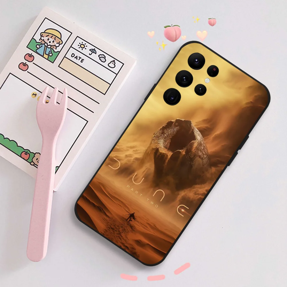 Чехол для телефона Movie D-Dune-es Samsung S series s20 s21 s22 s23 s24 FE Plus Ultra TPU мягкий приятный кожи
