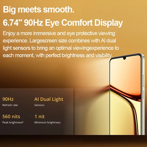 Смартфон Realme C61, 8/128ГБ, global