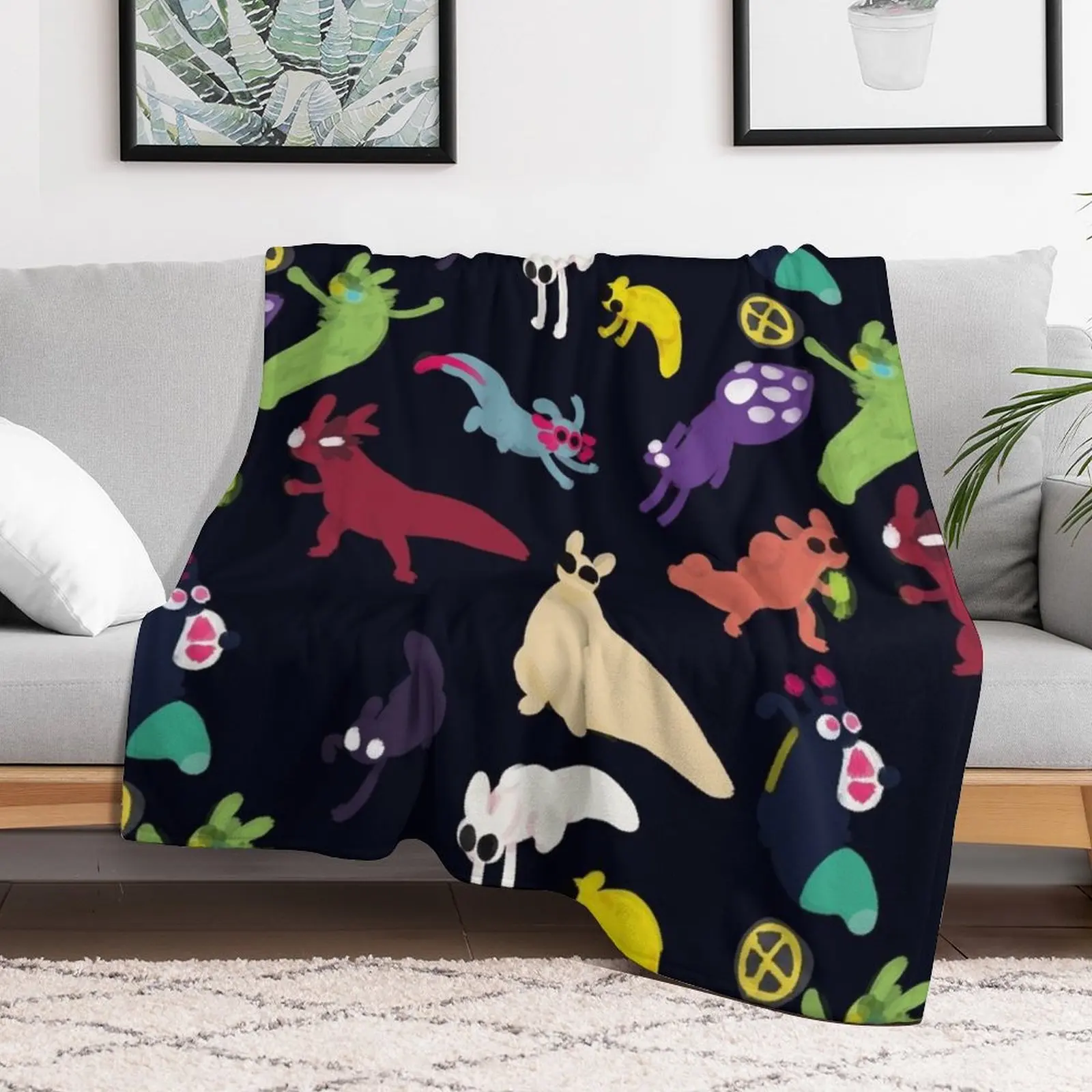 Одеяло с рисунком slugcats спальный мешок одеяла для кровати