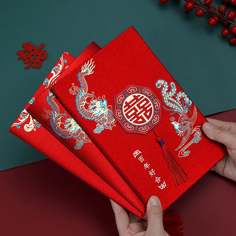 

Dragon and Phoenix Wedding Invitations 2022 New Chinese Style Wedding Invitations Wedding Personalized Creative Invitations