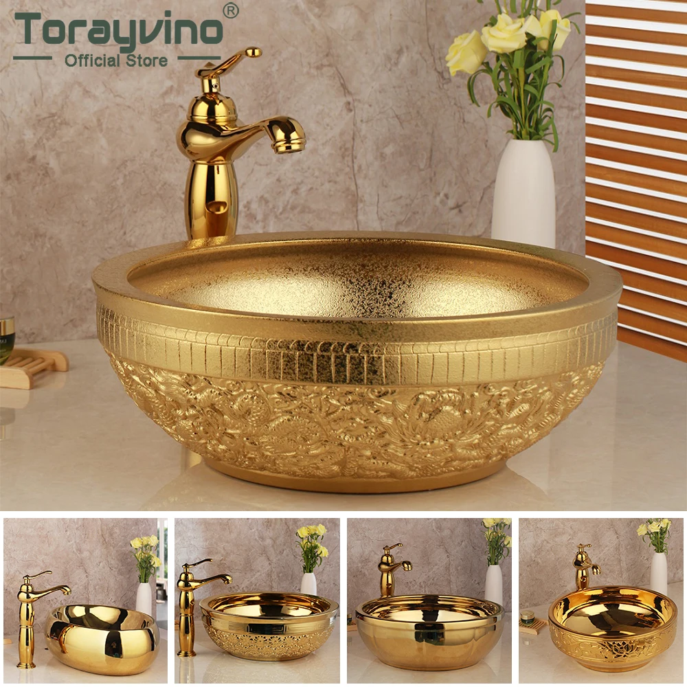 

Раковина Torayvino круглая и овальная для ванной комнаты