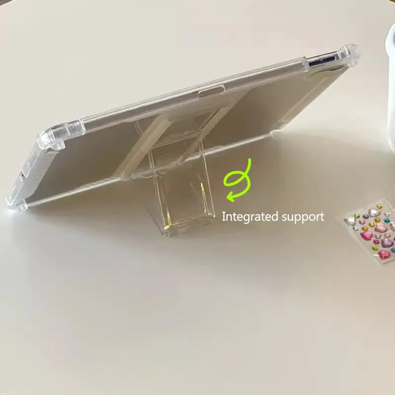 Прозрачный мягкий чехол из ТПУ для Lenovo Tab M10 Plus 3rd 10 6 P11 Pro Xiaoxin Pad 11 2 pro11 5 с гнездом