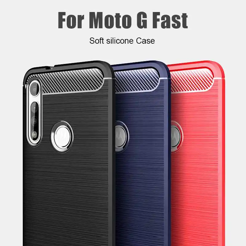 

Joomer Shockproof Soft Case For Motorola Moto G Fast Phone Case Cover