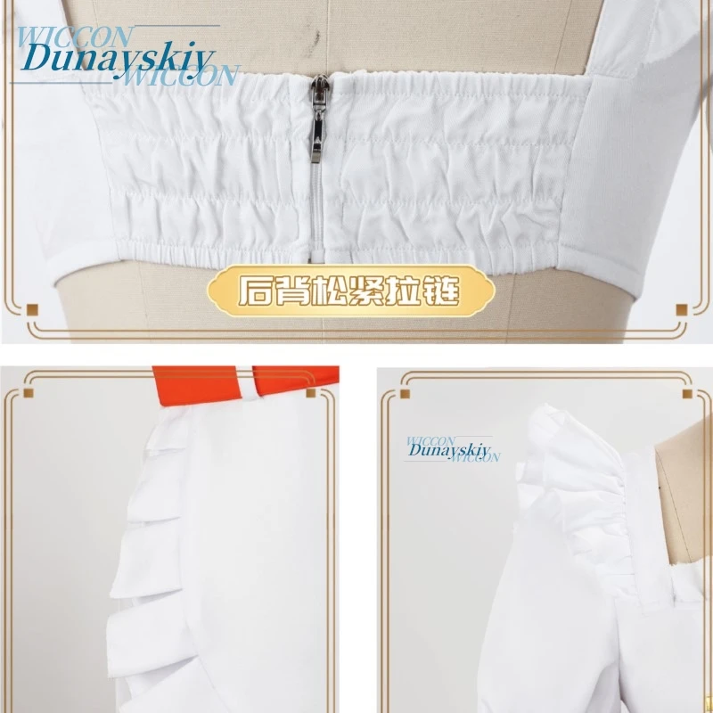 Фото Костюм для косплея в стиле аниме-горничной NIKKE Elegg, наряд Богини Победы для Хэллоуина и Comic Con №4