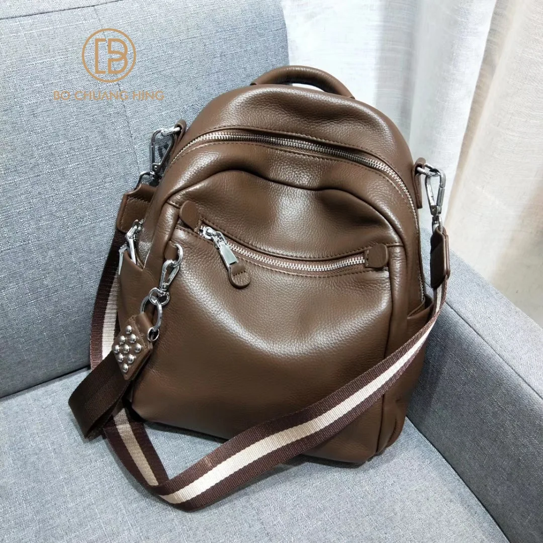 

Новый женский рюкзак, повседневный Универсальный вместительный рюкзак, рюкзак первого слоя из мягкой воловьей кожи