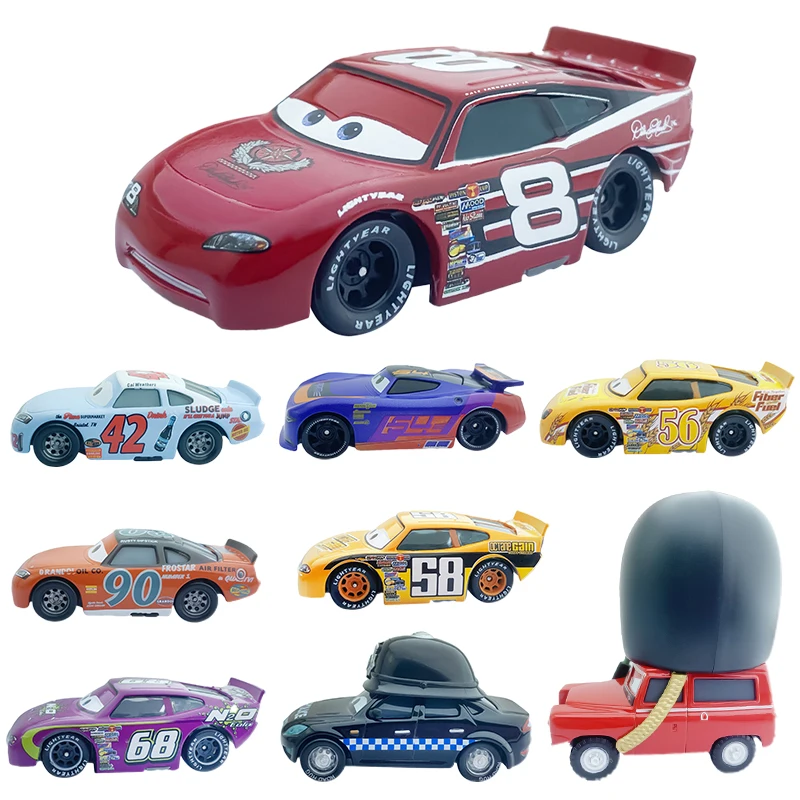 

Лидер продаж, металлические Литые машинки из м/ф «Тачки 2 3» Disney, игрушки Молния Маккуин, Джексон шторм, модель короля дочудсона, подарок на де...