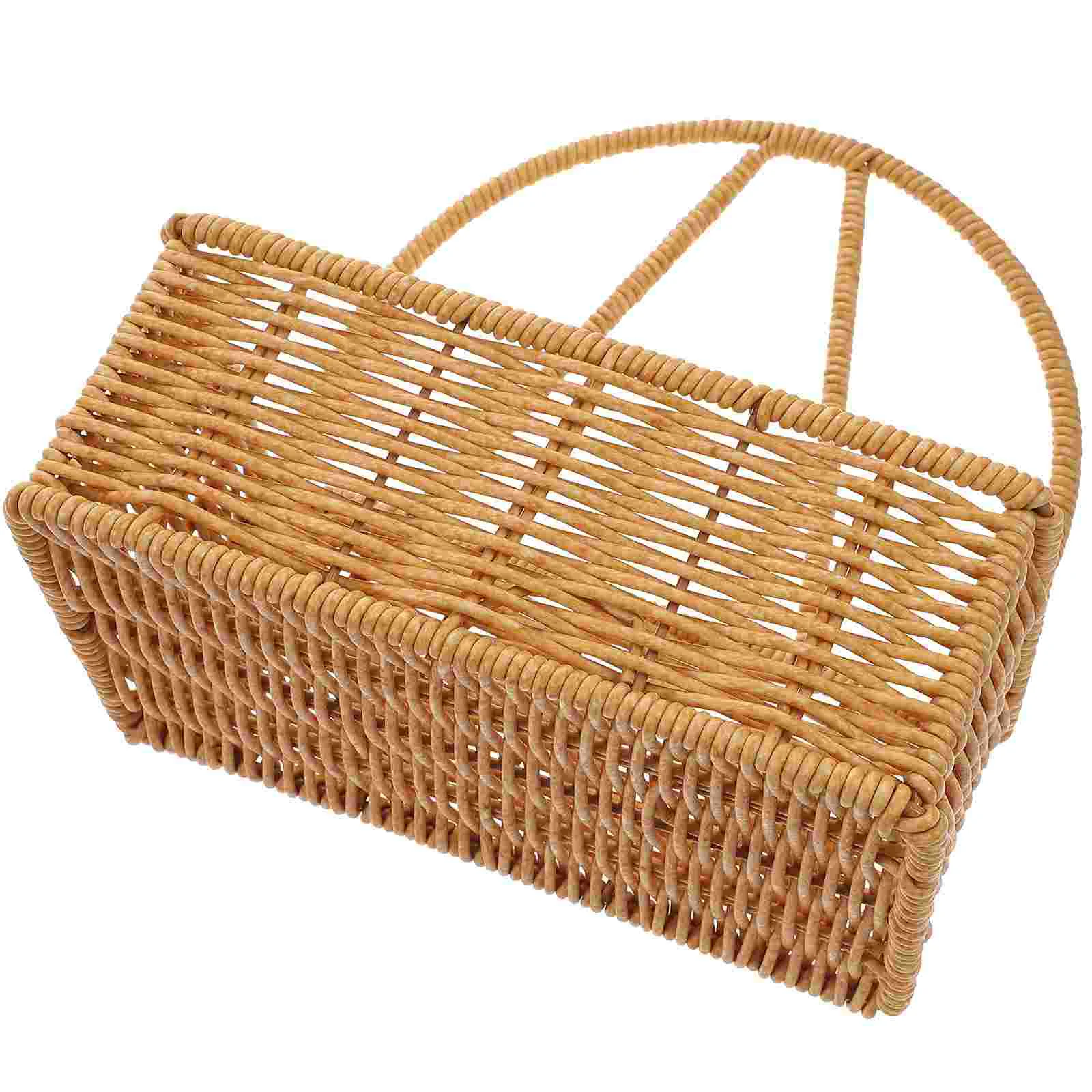 

Organizing Basket Handmade Storage Basket Woven Flower Basket Wall Basket Decor