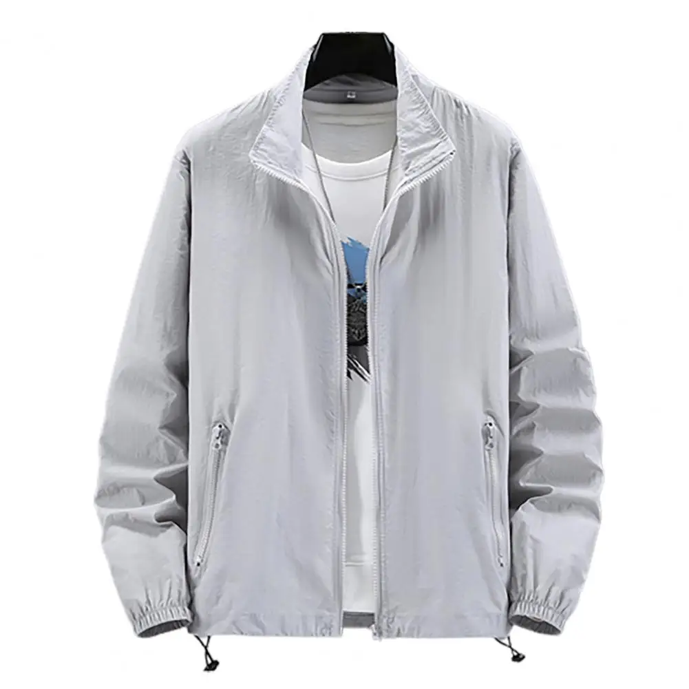 

Мужская уличная куртка с длинным рукавом и защитой от солнца, ультратонкая Защита от УФ излучения, мужская спортивная куртка для велоспорта, 2023