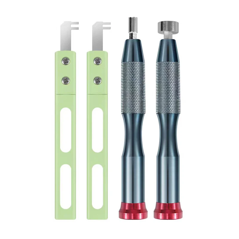 Набор для разборки часов 4 в 1, комплект для открывания iW для Apple Watch S4, S5, S6, S7, S8, S9, ЖК-дисплей, гибкий шлейф аккумулятора, инструменты для ремонта