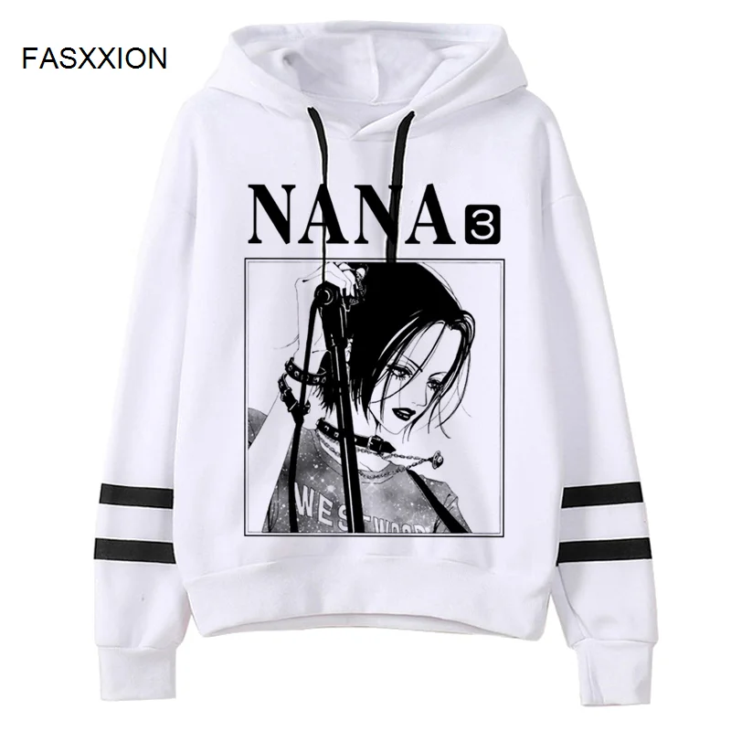 

Nana hoodies men 2022 vintage Ulzzang male sweatshirts grunge