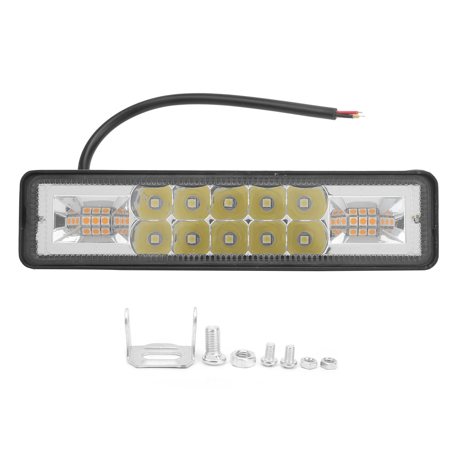 

16LED Work Light 48W 6in Waterproof for Car Motorcycle SUV Vehicle Truck Forklift Boat