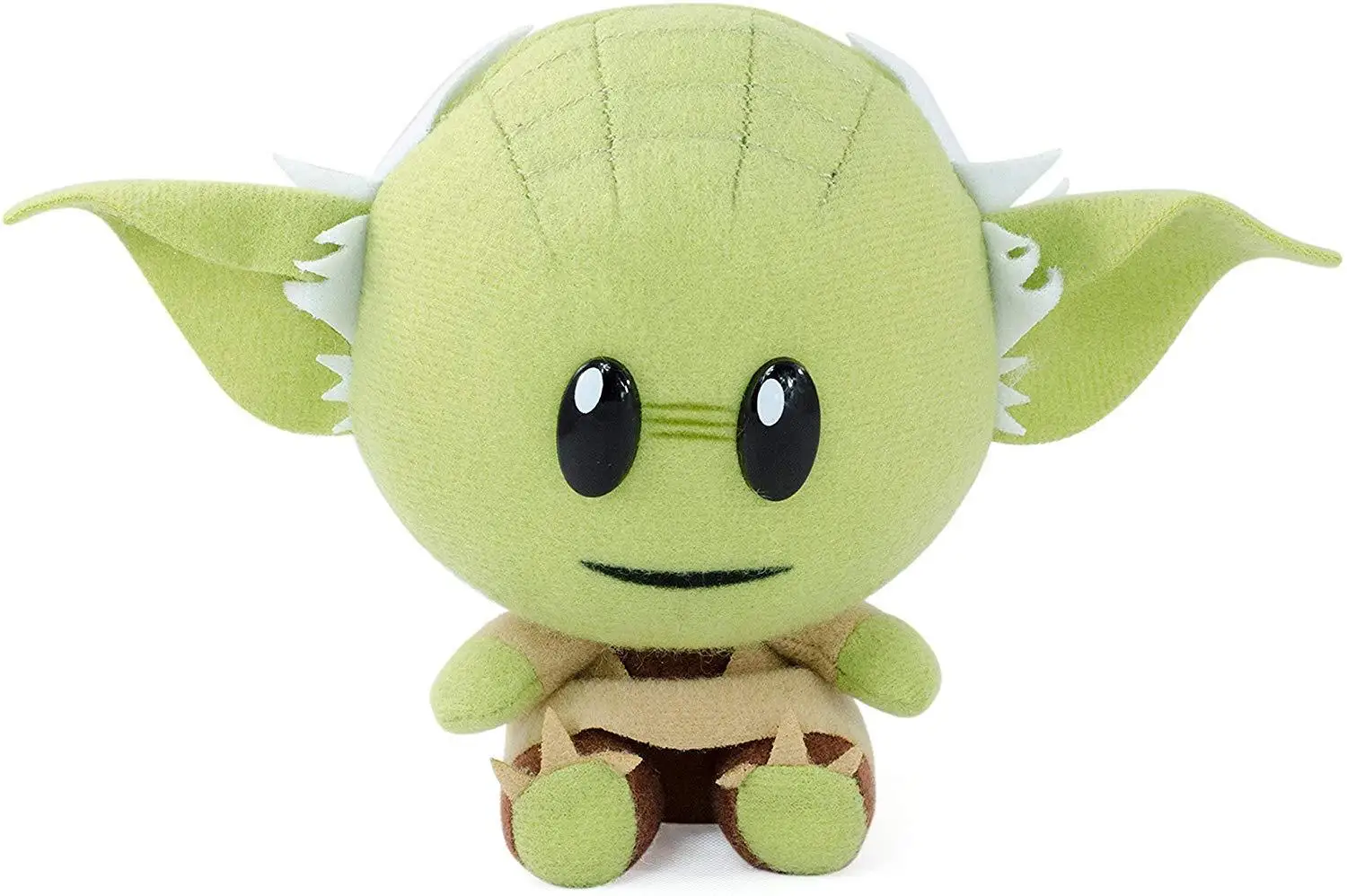 Фото 18-25 см плюшевая кукла «Звездные войны» Mandalorian Baby Yoda, плюшевая мягкая кавайная детская игрушка, подарки на Хэллоуин №1