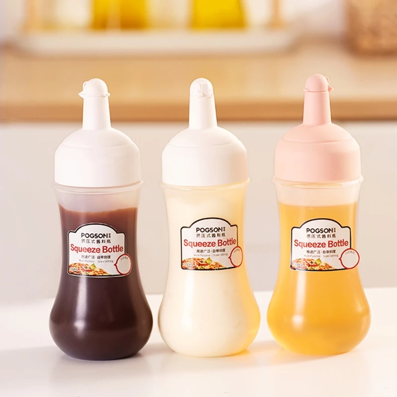 

Бутылки Ketchup для соуса, ПЭ пластиковая бутылка для салата, бутылка для соуса, премиум-класса