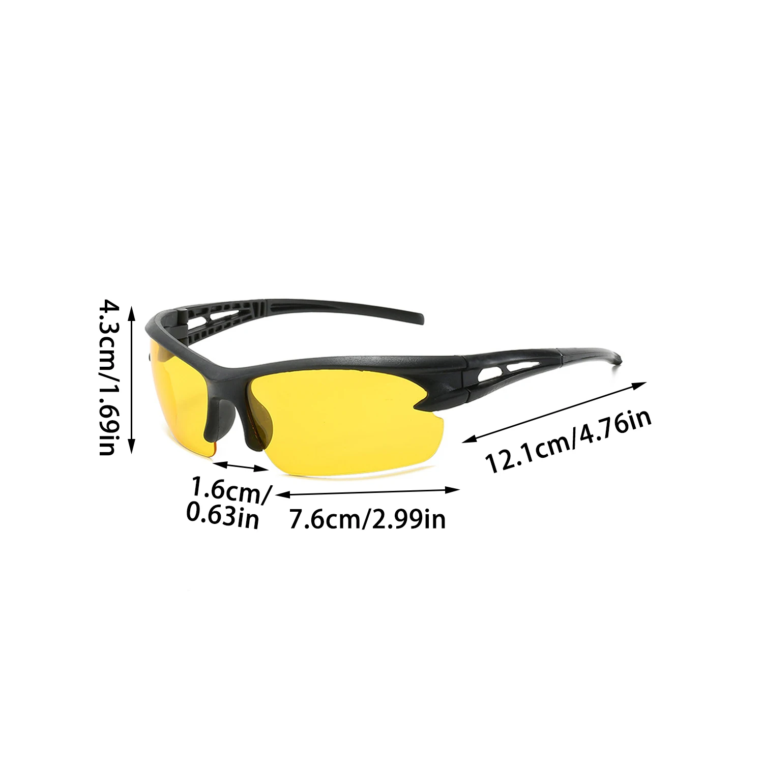 Новые очки дневного и ночного видения для водителя автомобиля антибликовые
