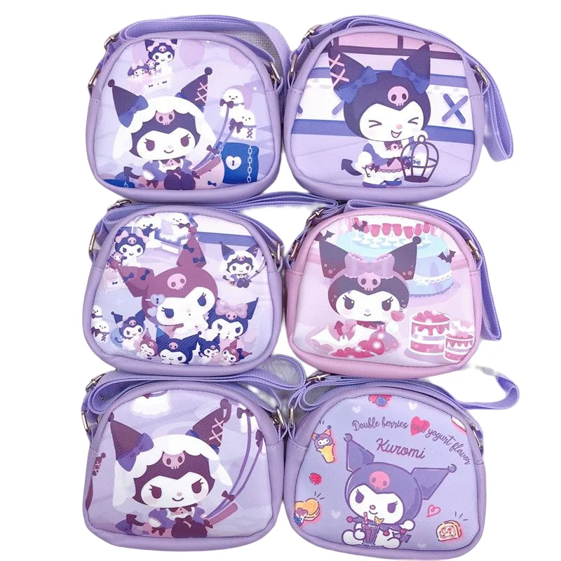 

Cute Children's Messenger Shoulder Bag Kulomi Cartoon Double-sided Printing Small Shoulder Bag Kindergarten Crossbody Strap