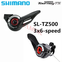 shimano tourney tz sl tz500 mountain bike thumb shifter iamok a pair shift lever 376 speed bicycle parts