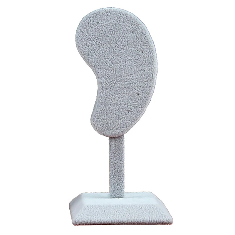 

Fashion Earring Display Stand Multi-Color Microfiber Earring Holder Ear Clip Stud Jewelry Display Organizer Stand
