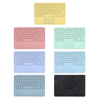 multicolor wireless touchpad keyboard phone tablet pc ultra thin rechargeable magnetic keyboard mouse for ipad air