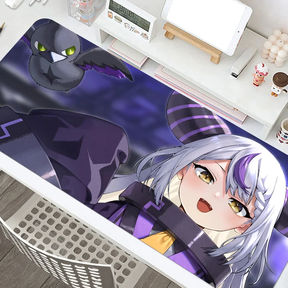 Аниме La + Darknesss VTuber Hololive XXL Игровой Коврик Для Мыши Косплей Настольный Аксессуары