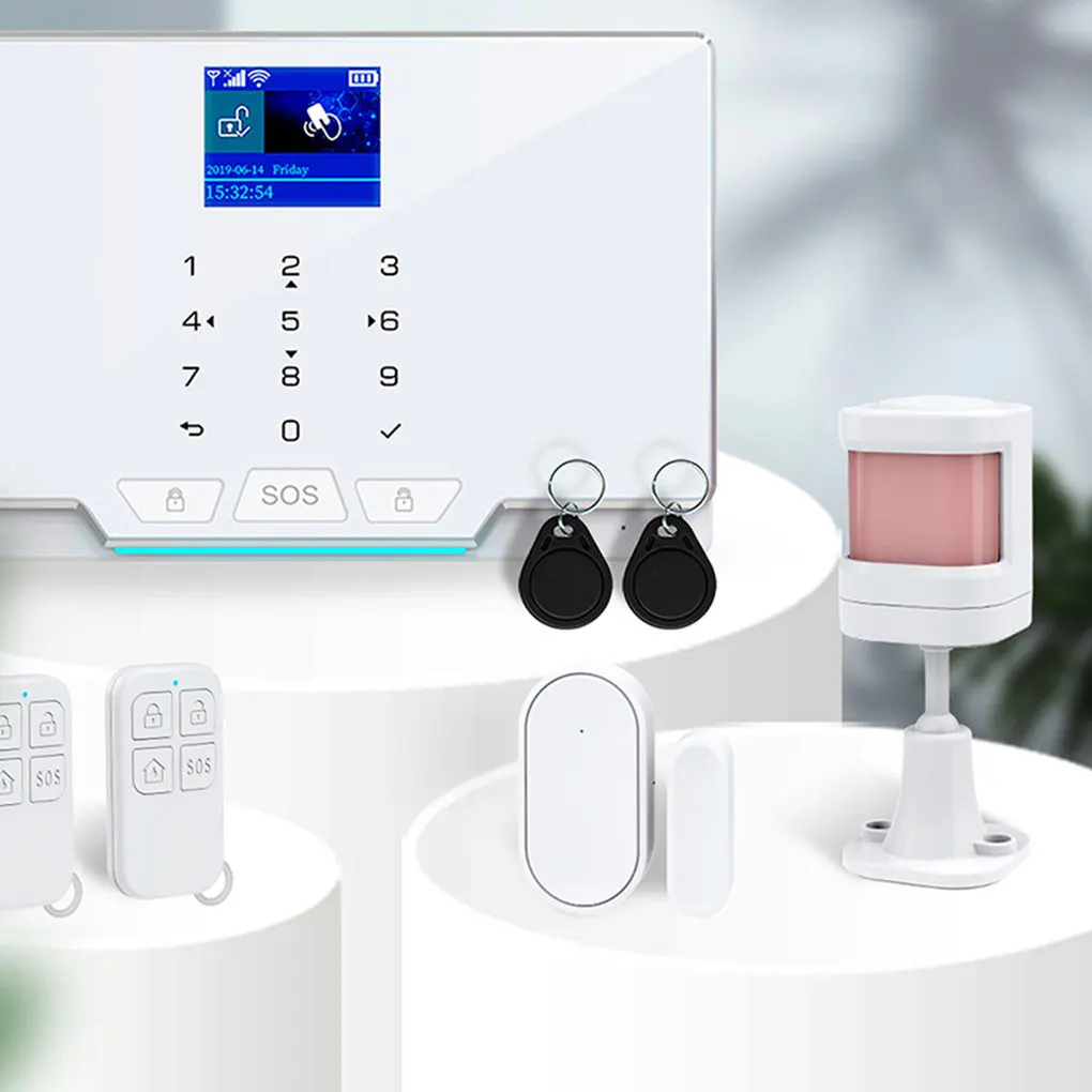 Tuya Wireless Alarms Security System APP Control Induction Sensor Supply