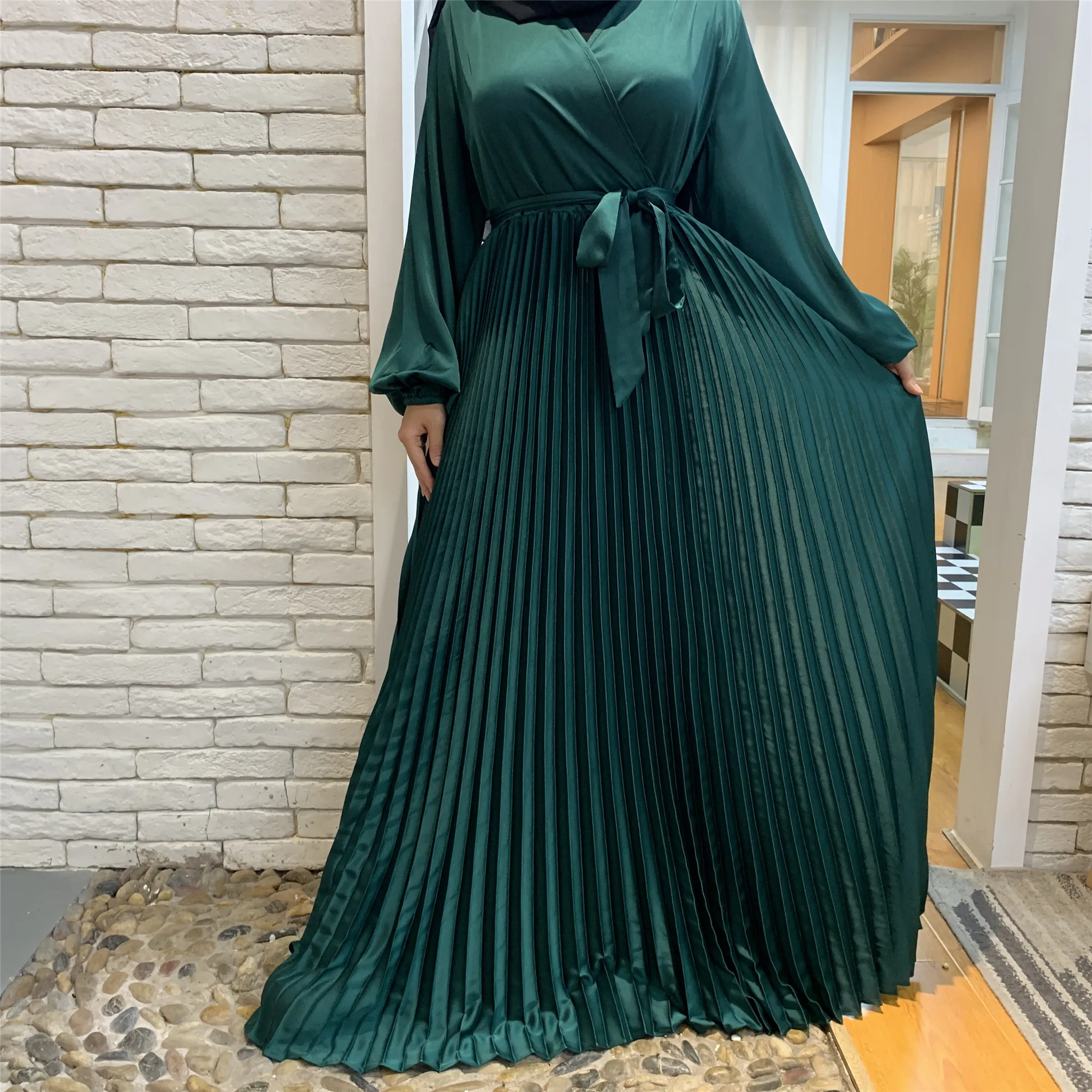 

Eid Mubarek Абая для женщин Дубай Abaya Турция мусульманский хиджаб платье мусульманская одежда Caftan платья модное мусульманское платье