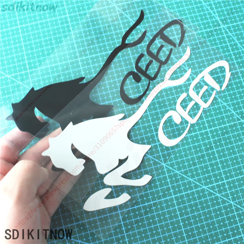 

Классная Спортивная наклейка с рисунком лошади и внедорожника, Стайлинг автомобиля для kia ceed 2017 2018 2013 2010 2011, аксессуары