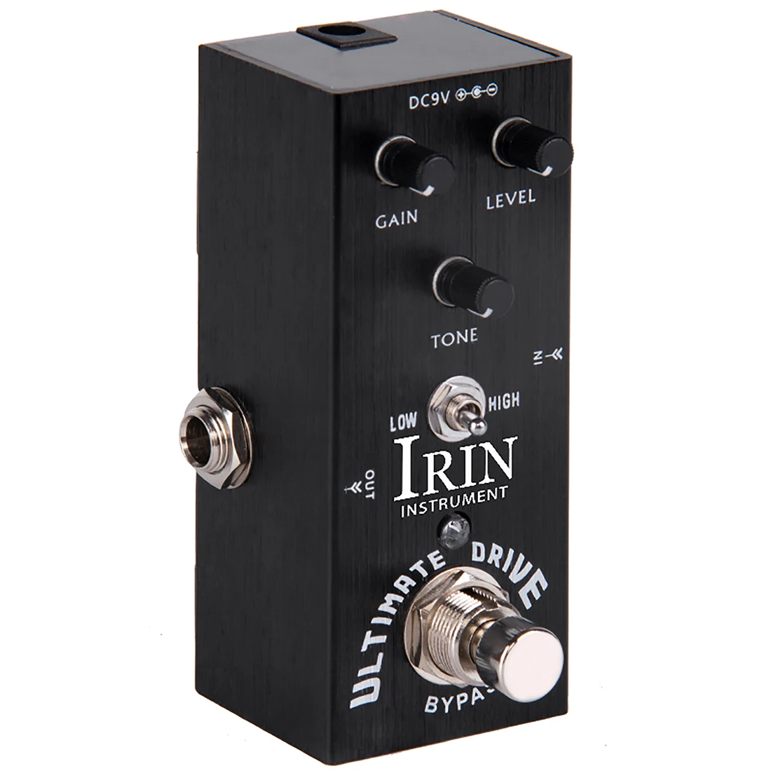 IRIN AN-11 Ultimate Drive Guitar Overdrive Distortion Effect Pedal Bordering-on-Distortion for True Bypass