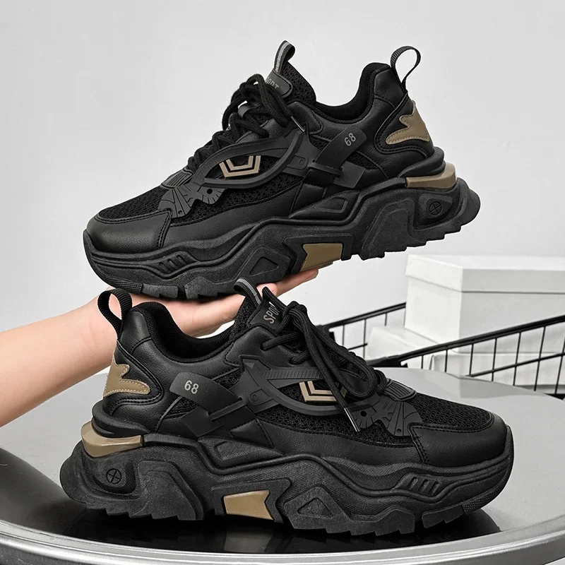 Мужские удобные теннисные туфли для ходьбы и бега SYTK модные классические