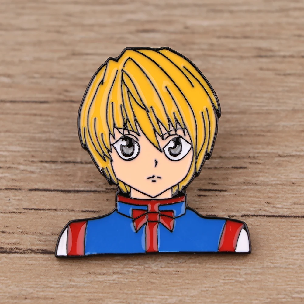 

L3581 Anime Hunter Metal Brooches and Pins Enamel Pin for Backpack/Bag/Jeans Badge Brooch Jewelry