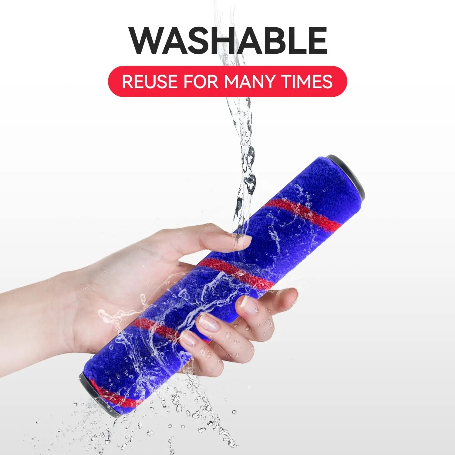 Мягкая тонкая насадка на ролик для пылесосов Dyson V7 V8 V10 V11 SV12 V15 |