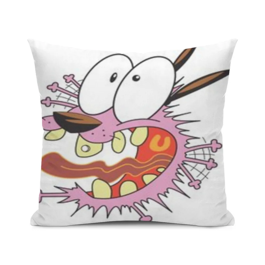 Наволочка с рисунком T-COURAGE C-Cowardly Dogs чехлы для подушек украшения дома подушки