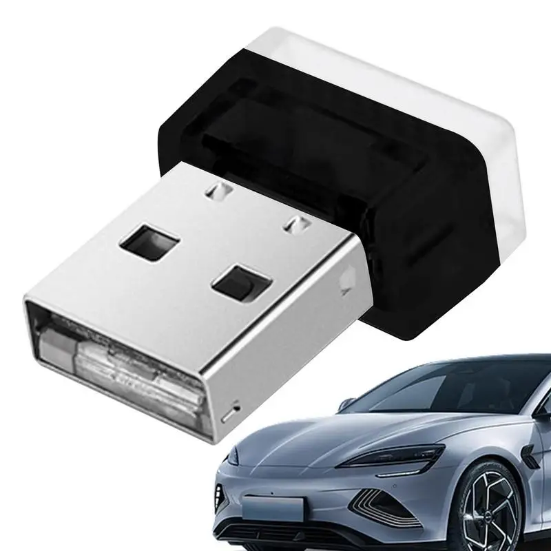 

Светодиодная USB-лампа для интерьера автомобиля, атмосферная лампа, мини-ночник для автомобиля, износостойкая светодиодная подсветка для интерьера, окружающая ночь, мини-украшение