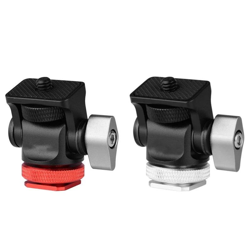 

Aluminum 1/4 Inch Screw Thread Cold Shoe Tripod Mount Adapter Camera Mount Adapters Camera Cold Shoe Accessories