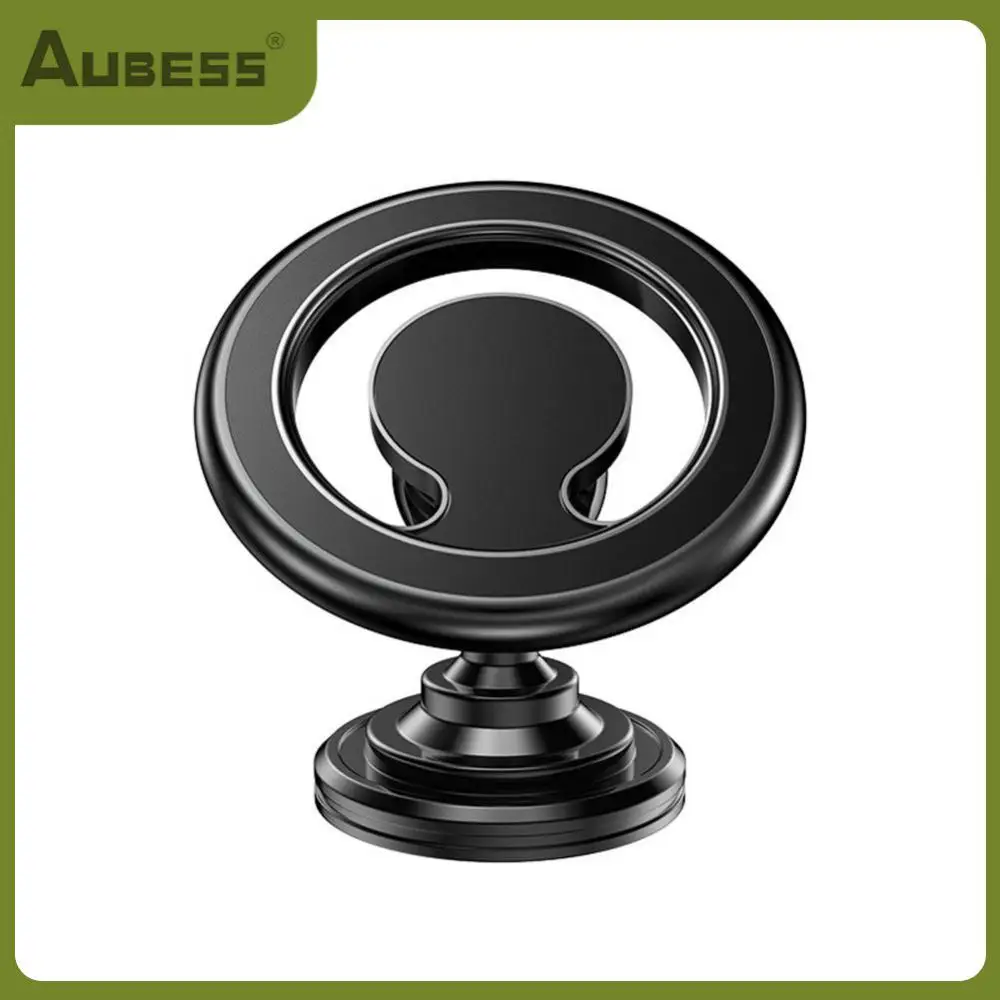 

Gps Navigation Bracket 360 Degree Rotation Not Block The Sight Mobile Phone Holder Aluminum Universal Car Accessories Magnetic