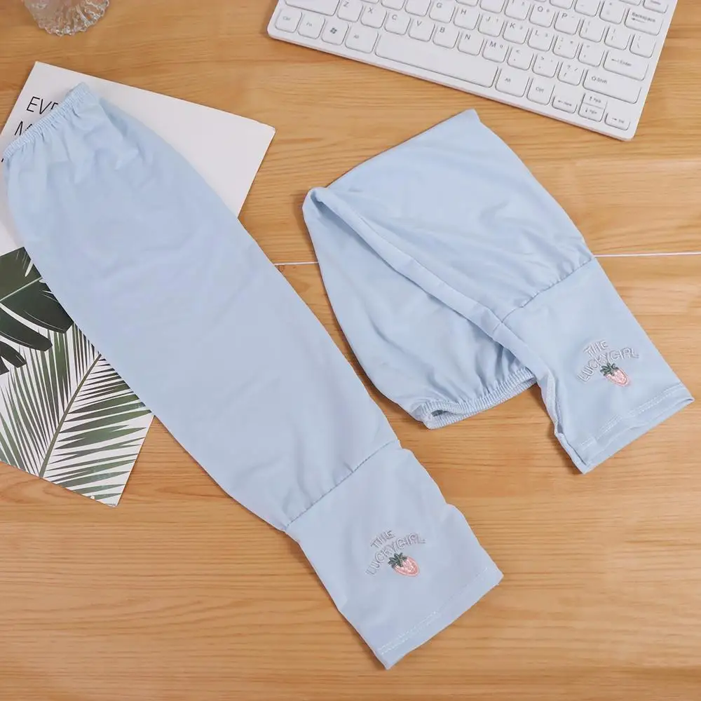 Модные рукава из ледяного шелка солнцезащитный крем полиэфирного волокна