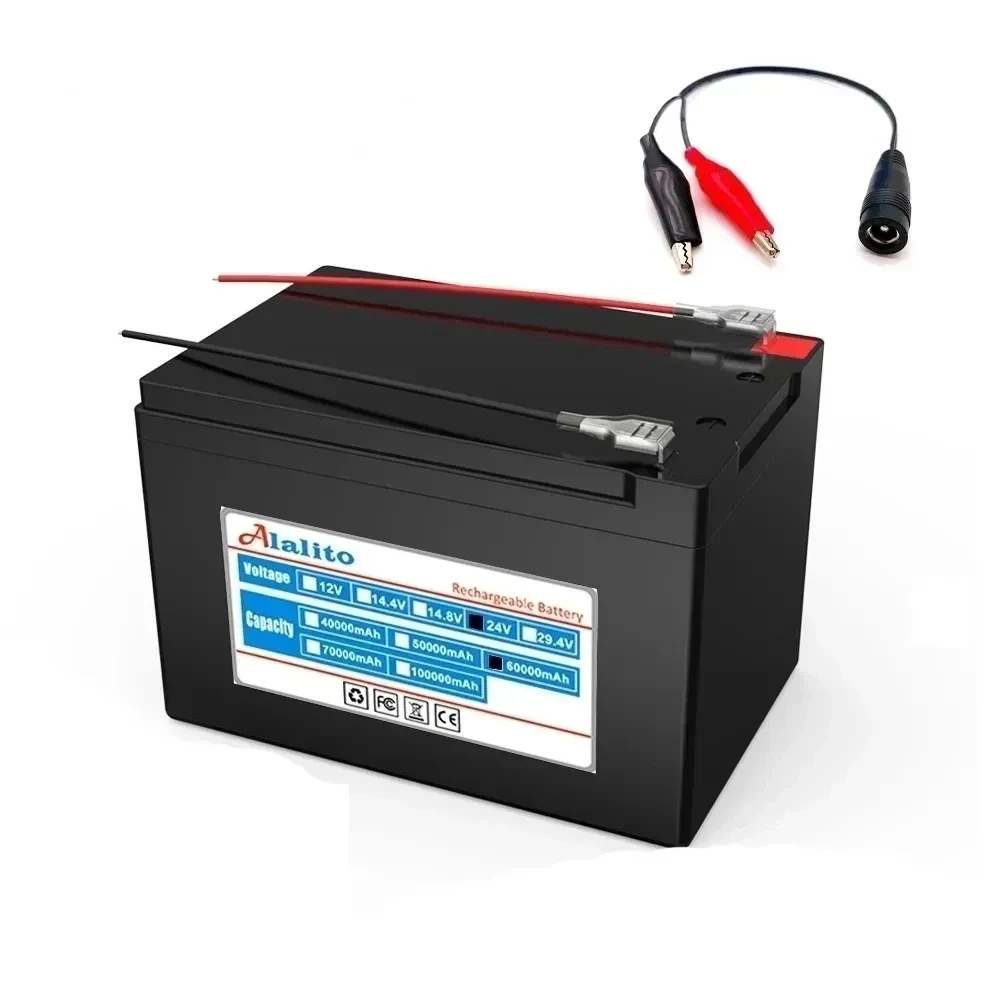 Аккумулятор Alalito 6s4p 24 В 18650 Ач 25 2 литий-ионный аккумулятор большой емкости 100000 в
