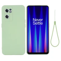 for oneplus nord ce 2 5g case soft premium liquid silicone case with flocking inside for one plus nord ce 2 cover with strip