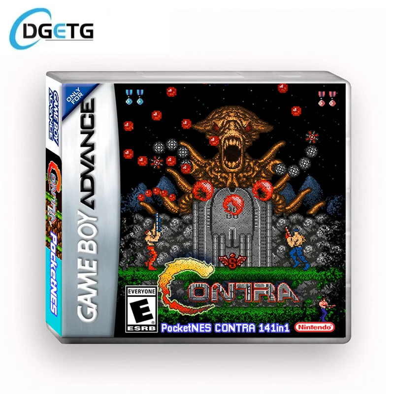 Картридж картридж PocketNES 141 в 1 для игровой игры GBA