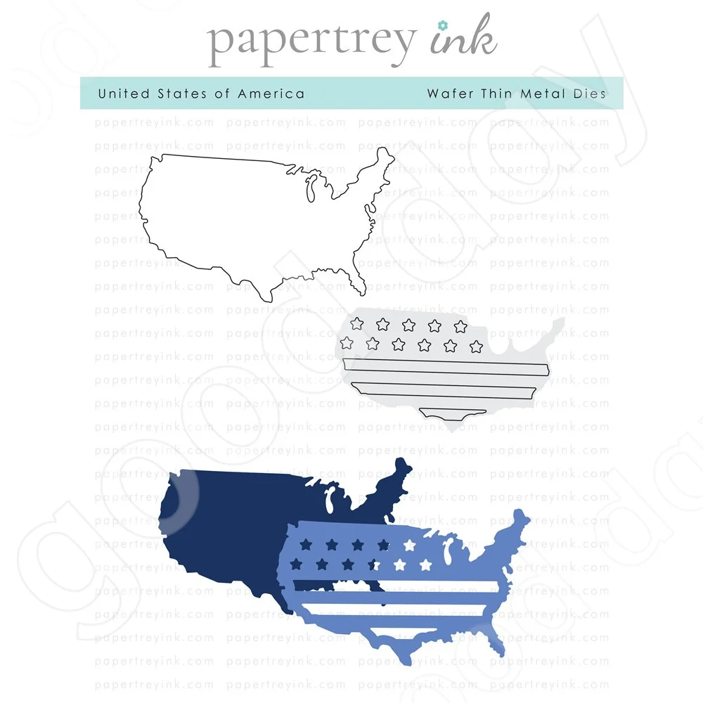 

Arrival 2022 New Hot Sale Star-Spangled Banner Metal cutting Dies Scrapbook Diary Decoration Embossing Template Diy Handmade