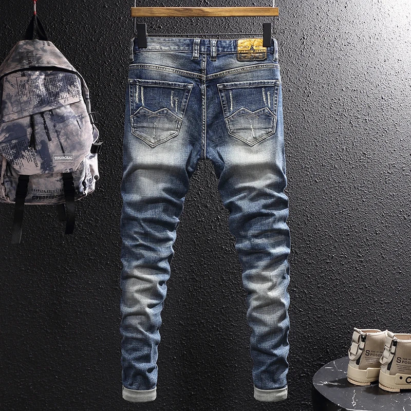 Рисунок 2 - Джинсы мужские зауженные стрейчевые